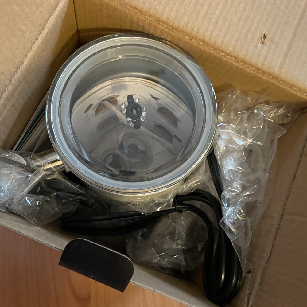 NIB HadinEEon Automatic Electric Milk Frother N11 140F Hot & Cold Foam Maker. - Picture 4 of 8